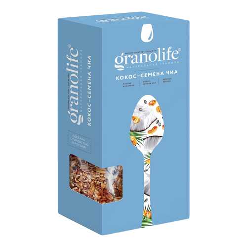 Гранола Granolife кокос-семена чиа 200 г в Слата