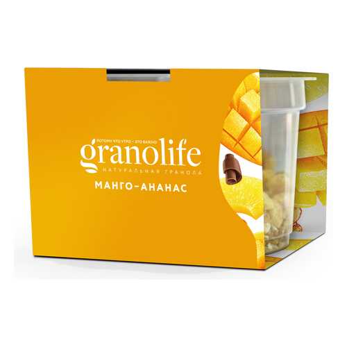 Гранола Granolife манго-ананас 60 г в Слата