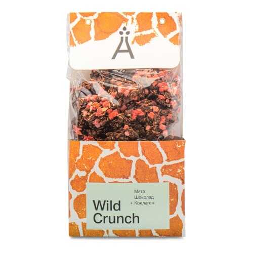 Гранола хрустящая Wild Crunch, «Мята и Шоколад» от Елены Наумовой, 260 г, Москва в Слата