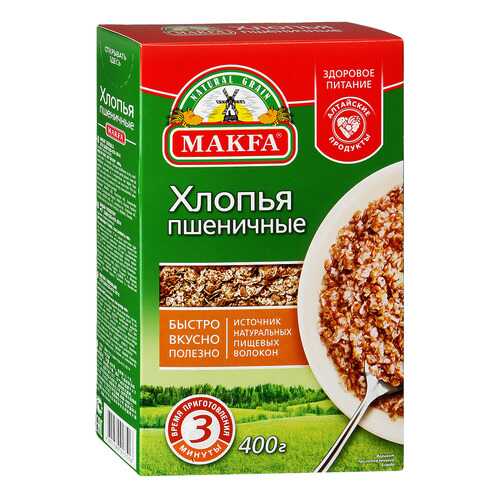 Хлопья Макфа пшеничные 400г в Слата
