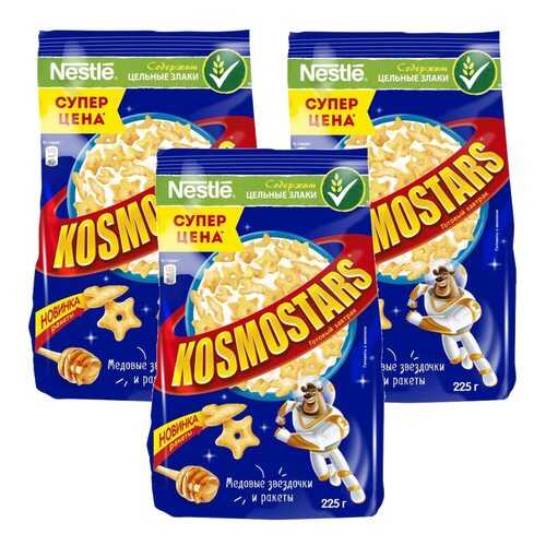 Хрустящие звездочки Kosmostars с медом 3*225 г в Слата