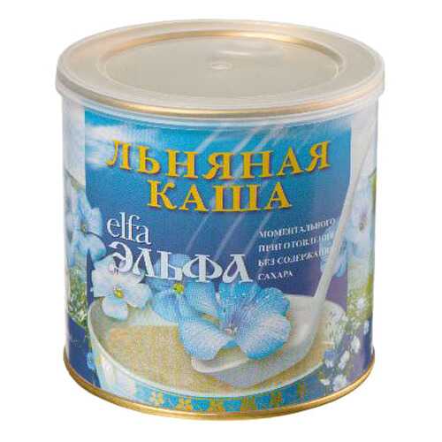 Каша льняная Золотой лен эльфа вишня 400 г в Слата