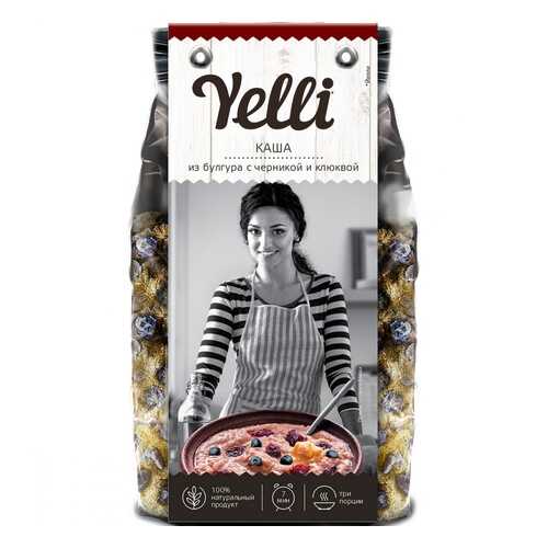 Каша Yelli Из булгура с черникой и клюквой, 120 гр в Слата