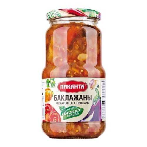 Баклажаны Пиканта обжаренные с овощами с овощами 520 г в Слата