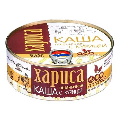 Хариса армянская (пшеничная каша с курицей) Ecofood, 240г в Слата
