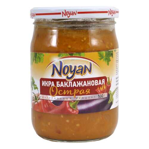 Икра баклажановая Noyan острая 530 г в Слата