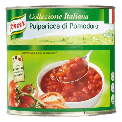Консервированные овощи Knorr итальянские томаты кубиком 2.55 кг в Слата
