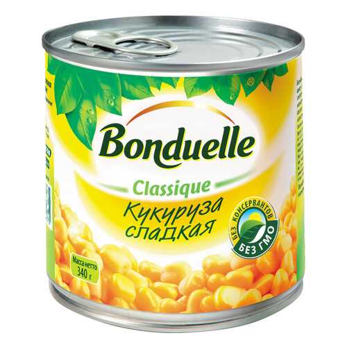 Кукуруза Bonduelle сладкая консервированная 340г Россия в Слата