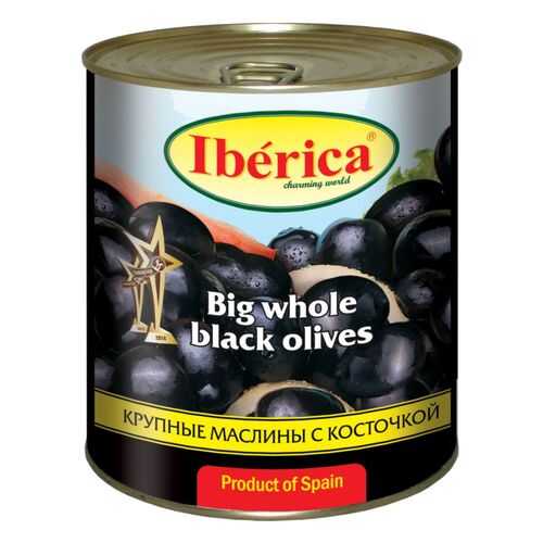 Маслины крупные Iberica с косточкой 875 г в Слата