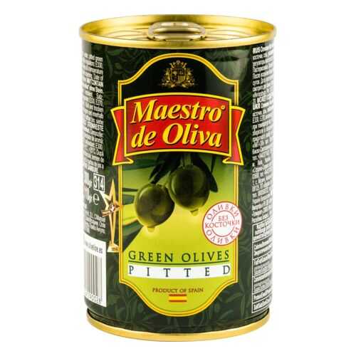 Оливки без косточки Maestro de Oliva 300 г в Слата
