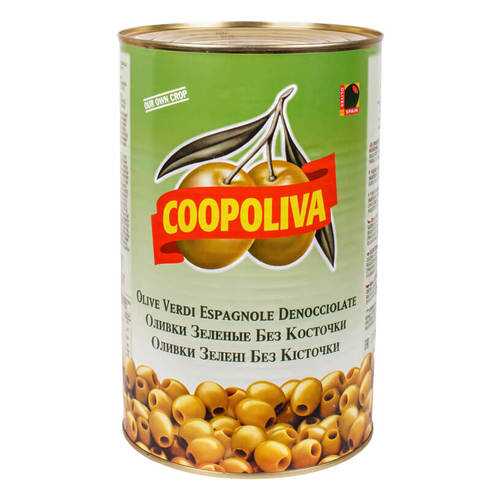 Оливки Coopoliva без косточки 4300 г в Слата