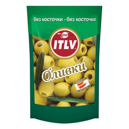 Оливки ITLV без косточки 195 г в Слата