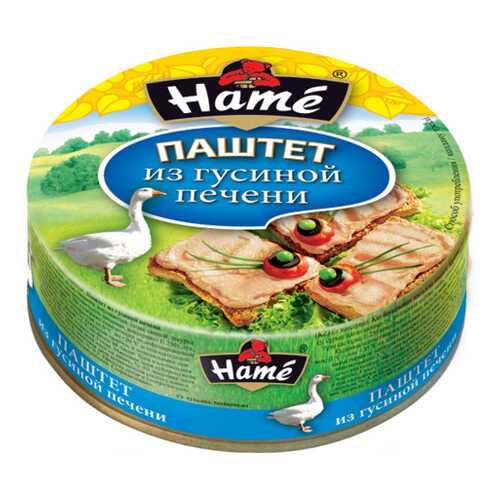 Паштет Hame с гусиной печенью 250 г в Слата