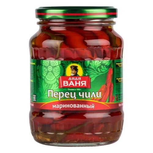 Перец чили маринованный Дядя Ваня 340 г в Слата