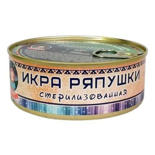 Рыбные консервы ТМ Ямалик икра ряпушки стерилизованная 240 г в Слата