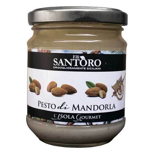 Соус песто Santoro из миндаля 180 г в Слата