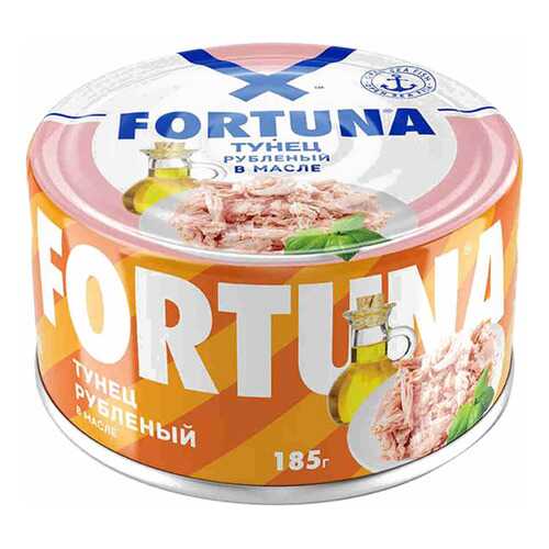 Тунец Fortuna рубленый в масле 185 г в Слата
