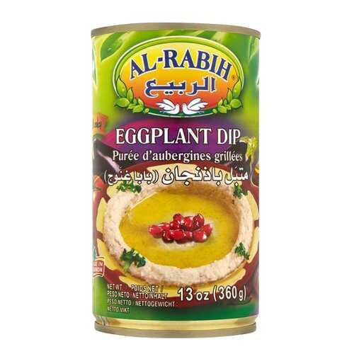 Закуска Al-Rabih Баба Гануш баклажаны с тахини 380 г в Слата