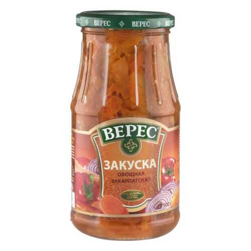 Закуска овощная Верес закарпатская 500 г в Слата