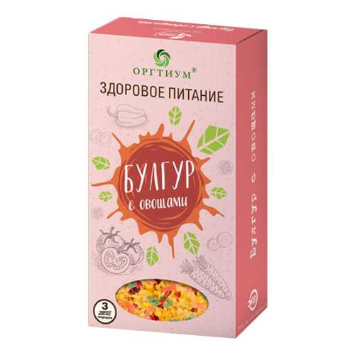 Булгур Оргтиум с овощами 180 г в Слата