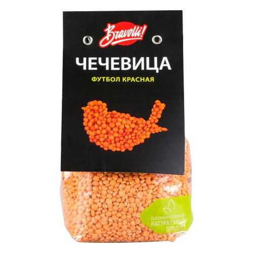 Чечевица Bravolli! футбол красная 350 г в Слата