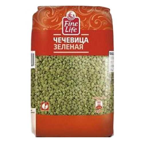 Чечевица Fine Life зеленая продовольственная 450 г в Слата