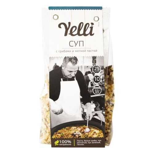 Крупа ассорти Yelli суп с грибами и мелкой пастой 250 г в Слата