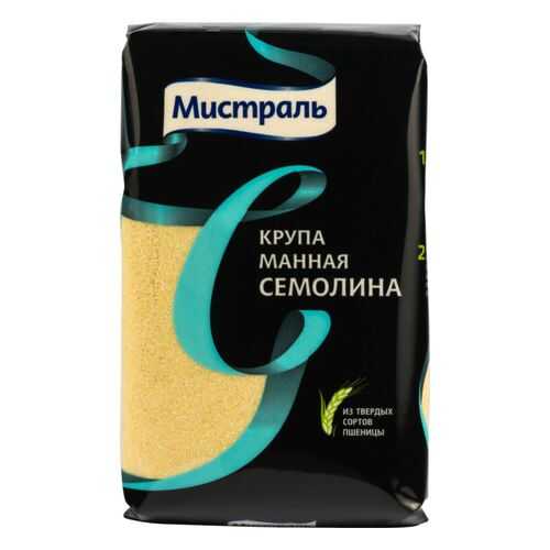 Крупа манная Мистраль семолина 450 г в Слата