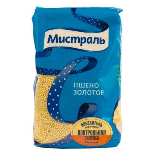 Крупа Мистраль пшено золотое 900 г в Слата