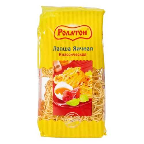 Лапша яичная Роллтон классическая 400 г в Слата