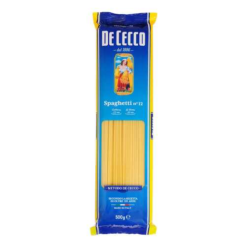 Макаронные изделия De Cecco spaghetti 500 г в Слата