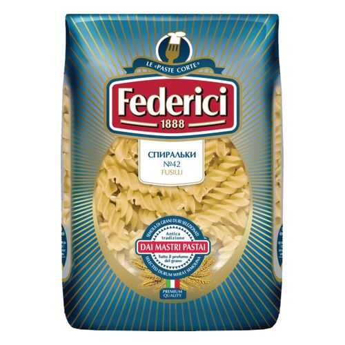 Макаронные изделия Federici fusilli спиральки 500 г в Слата