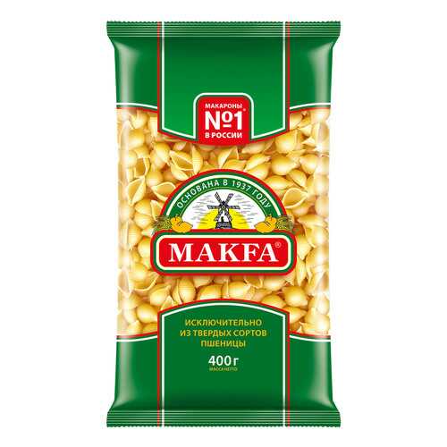 Макаронные изделия Makfa ракушки 400 г в Слата