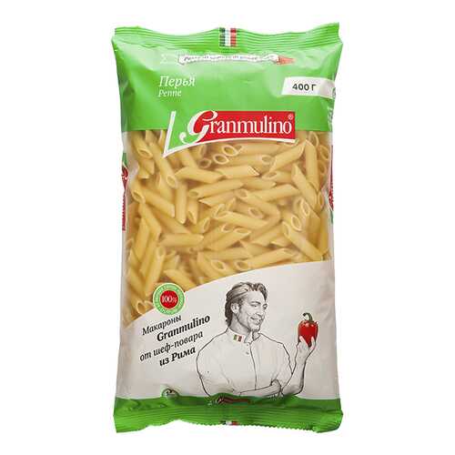 Макароны Granmulino перья группа А 400 г в Слата