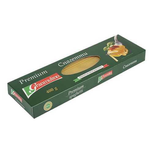 Макароны Granmulino спагетти премиум 400 г в Слата