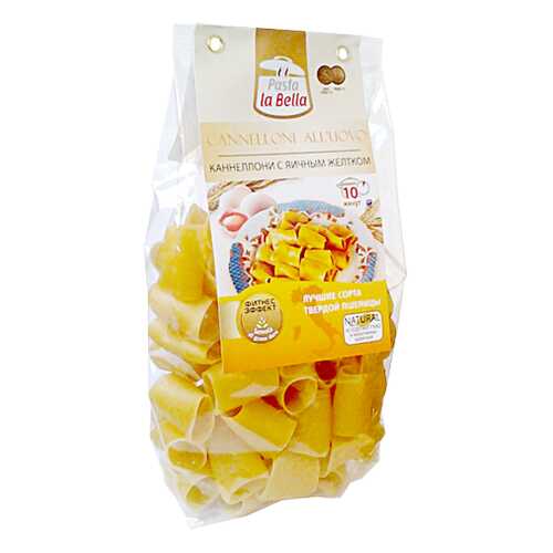 Макароны pasta la Bella каннеллони с яичным желтком в Слата