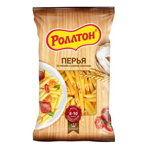 Макароны Роллтон перья 400 г в Слата