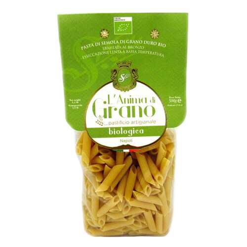 Паста из твердых сортов пшеницы La Bottega penne rigate bio L`oro Di Gragnano 500 г в Слата