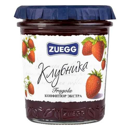 Конфитюр экстра Zuegg клубника 320 г в Слата