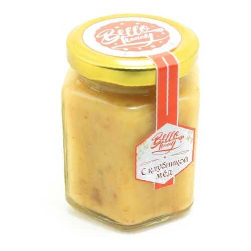 Крем-мед BelloHoney с клубникой 200 мл в Слата