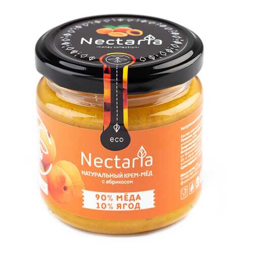 Крем-мёд с абрикосом Nectaria 230 г в Слата
