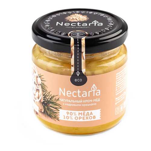 Крем-мёд с кедровым орехом Nectaria 230 г в Слата