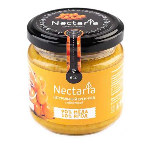 Крем-мёд с облепихой Nectaria 230 г в Слата