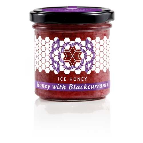 Мед Ice honey с черной смородиной (Honey with Blackcurrants) 200 г в Слата