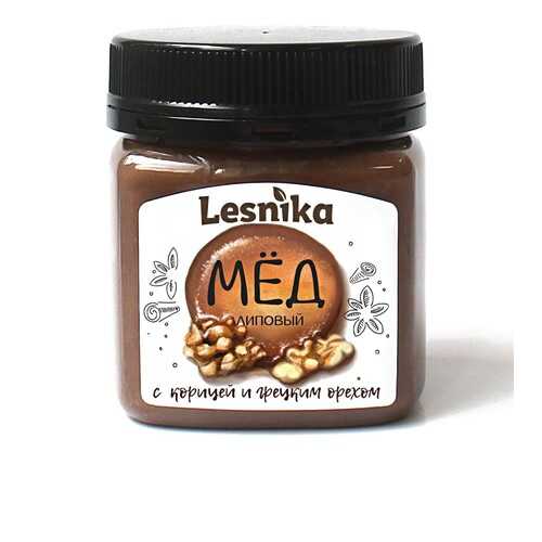 Мед Lesnika липовый с корицей и грецким орехом 250гр в Слата