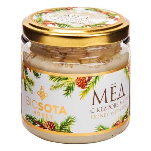 Мед с кедровым орехом, 240 гр ст/банка в Слата