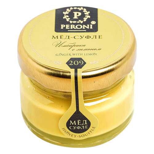 Мед-суфле Peroni Honey имбирика с лимоном 30 г в Слата