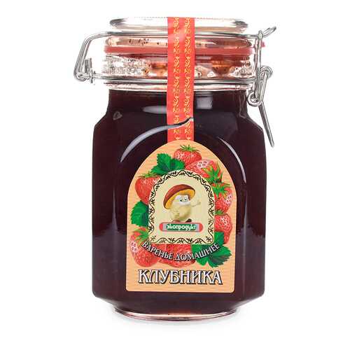 Варенье Экопродукт Домашнее из клубники 1 кг в Слата