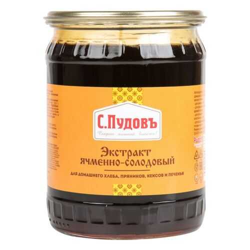 Экстракт ячменно-солодовый С. Пудовъ 0.7 кг в Слата