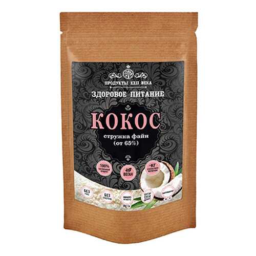Кокосовая стружка файн Продукты XXII века от 65% 50 г в Слата
